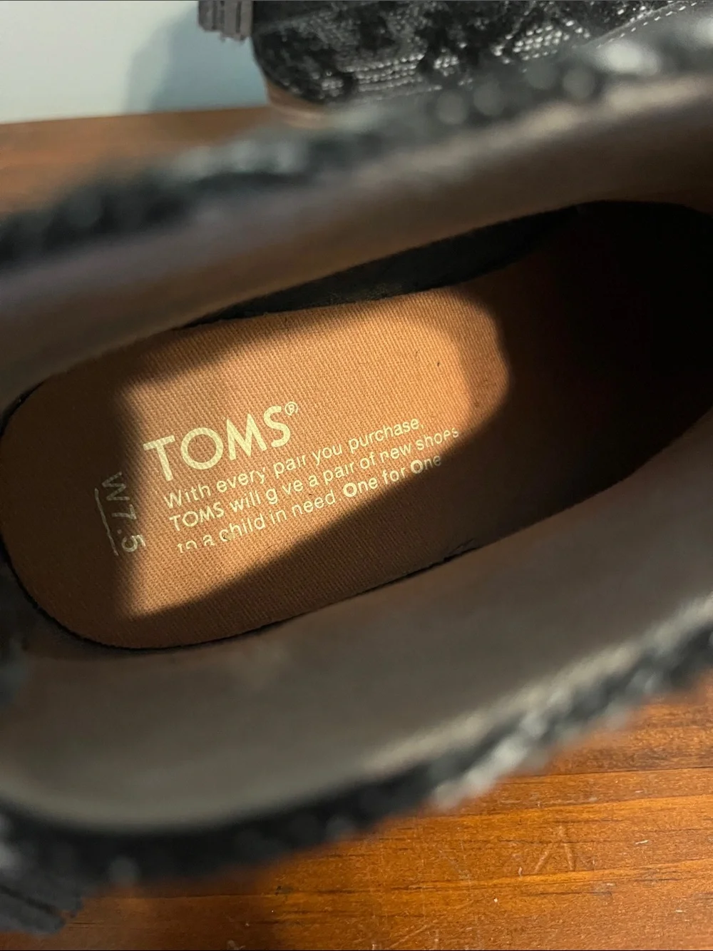 Toms Leila Suede Aztec Ankle Boot, Size 7.5